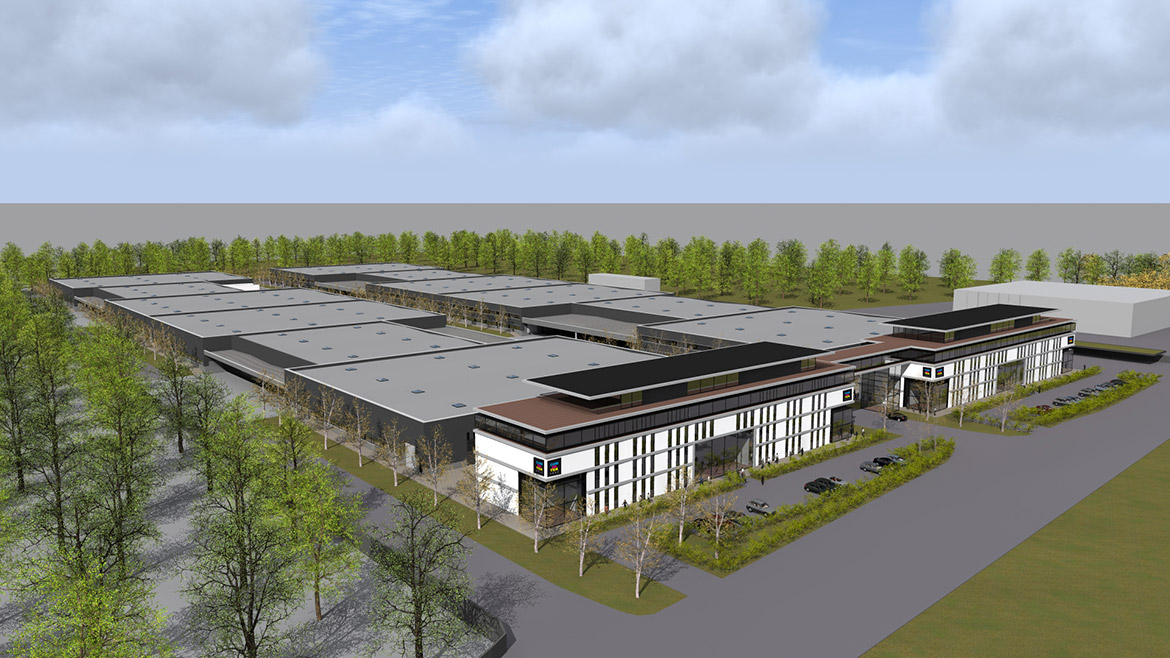 Neubau einer Produktionsstätte mit Bürogebäude in Wassenberg - Architekturbüro Wolfgang Emondts in Hückelhoven