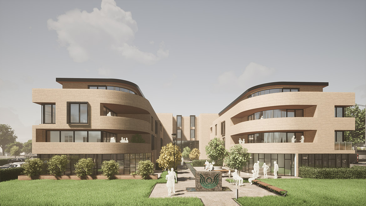 Ideenfindung zur Errichtung eines Gesundheitszentrums in Hückelhoven - Architekturbüro Wolfgang Emondts in Hückelhoven