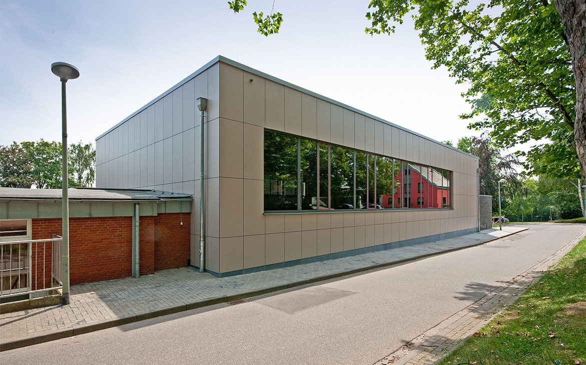 Neubau einer Mehrzweckhalle in Kleingladbach - Architekturbüro Wolfgang Emondts in Hückelhoven